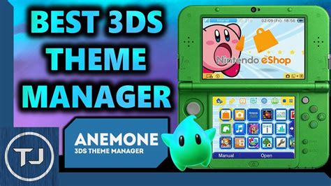 The Best 3DS Custom Theme Manager! (Anemone3DS) 11.6!.